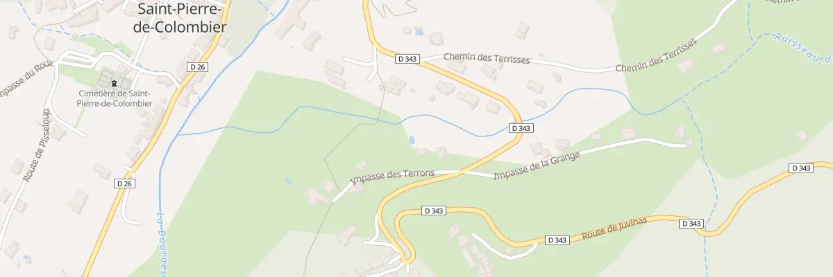Plan du 50 Imp des Terrons à Saint-Pierre-de-Colombier