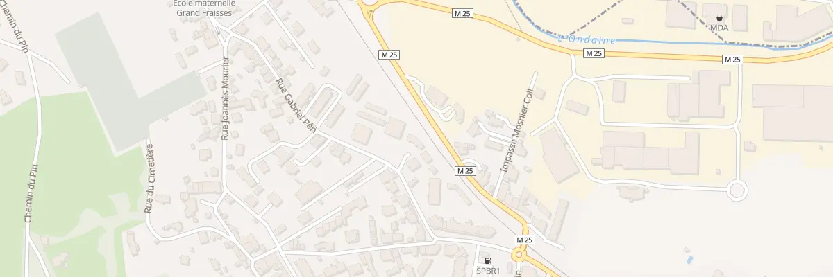Plan du 8C Rue Gabriel Péri à Fraisses