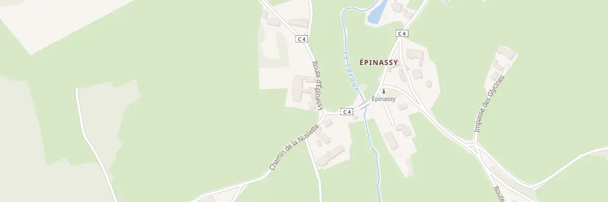 Plan du 1270 Rte d’Epinassy à Changy