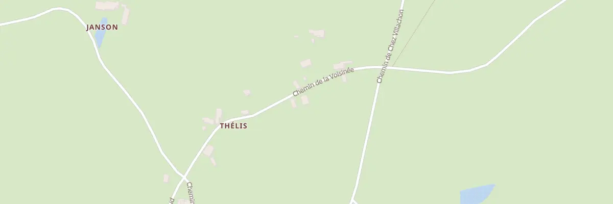 Plan du 248 Che de la Voisinée à Saint-Symphorien-de-Lay