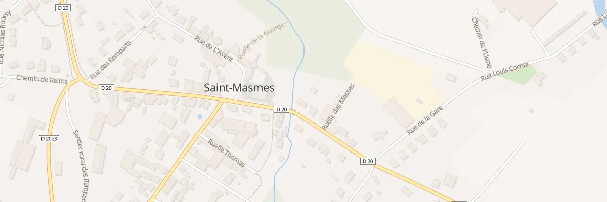 Plan du 3 Av Saint Maur des Fosses à Saint-Masmes