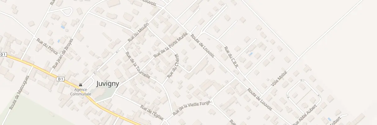Plan du 3 Rue de Moel à Juvigny