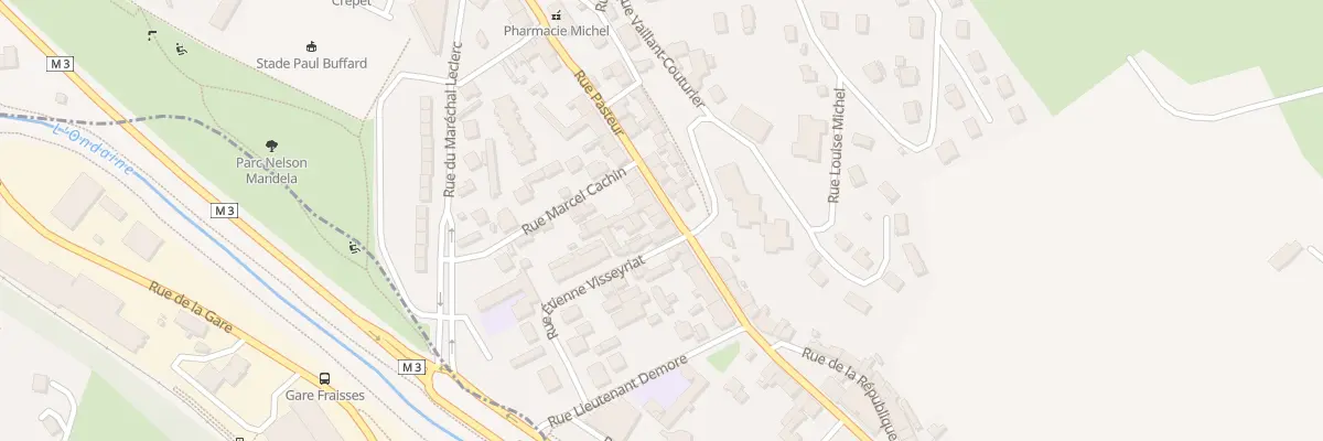 Plan du 82A Rue Pasteur à Unieux