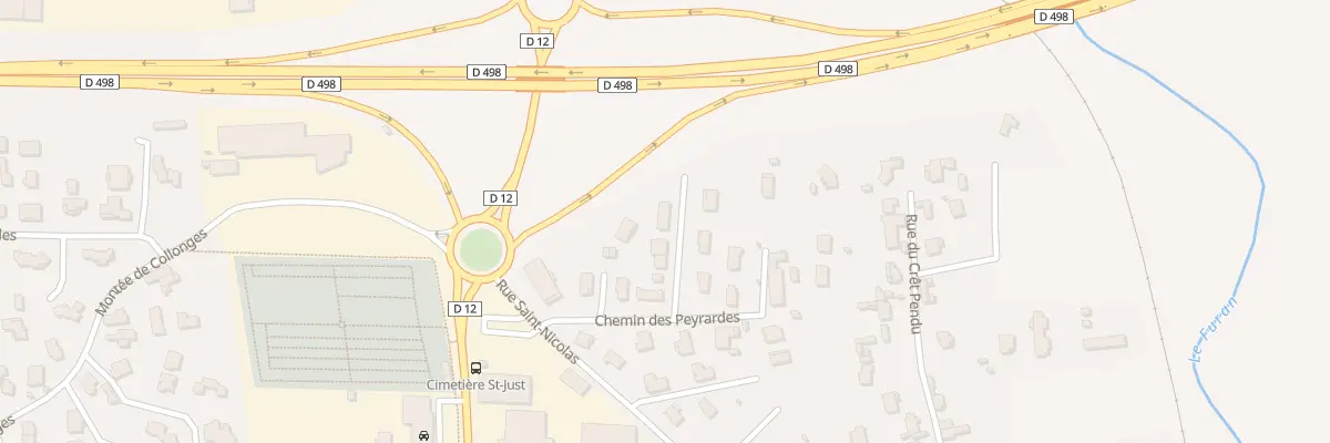 Plan du 11 Imp des Peyrardes à Saint-Just-Saint-Rambert