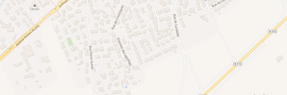 Plan du 19 Rue des Chansonniers à Uchaud
