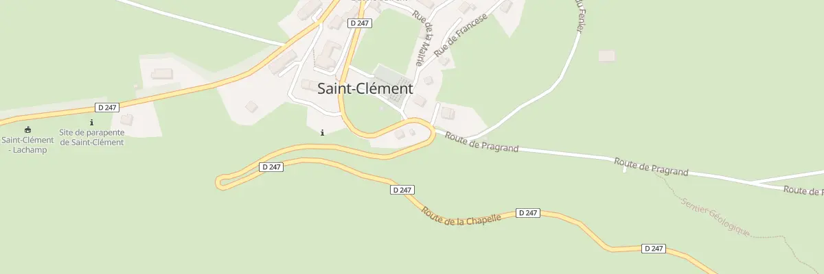 Plan du 5179 Le Village à Saint-Clément