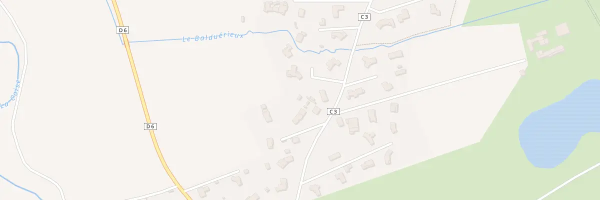 Plan du 283 Rte Bellegarde à Cuzieu