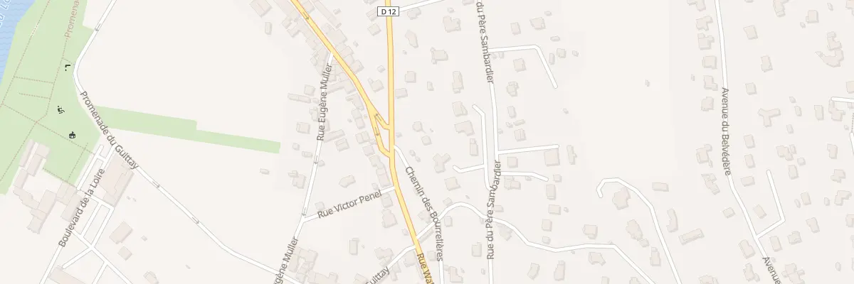 Plan du 1 Che des Bourrelières à Saint-Just-Saint-Rambert