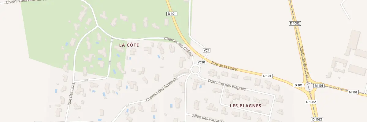 Plan du 385 Rue de Veauche à Rivas