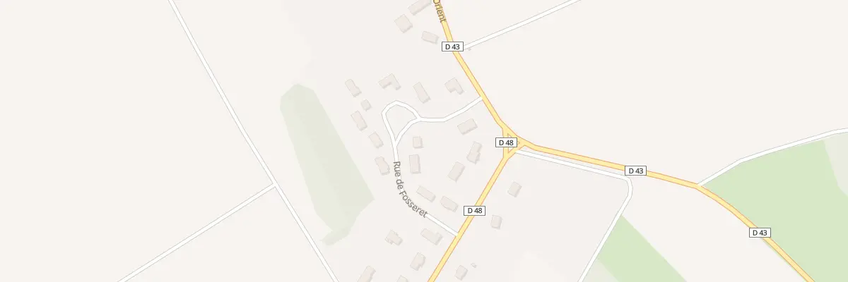 Plan du 7 Rue de Fosseret à Rouilly-Sacey