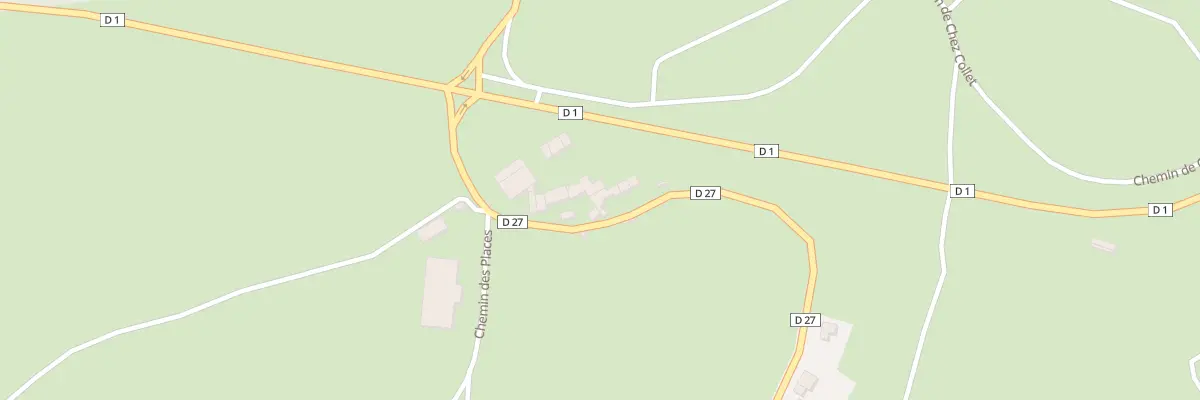 Plan du 562 Rte de Saint Just la Pendue à Bussières