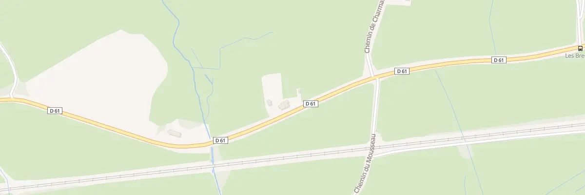 Plan du 1621 Rte de Broye à Mesvres