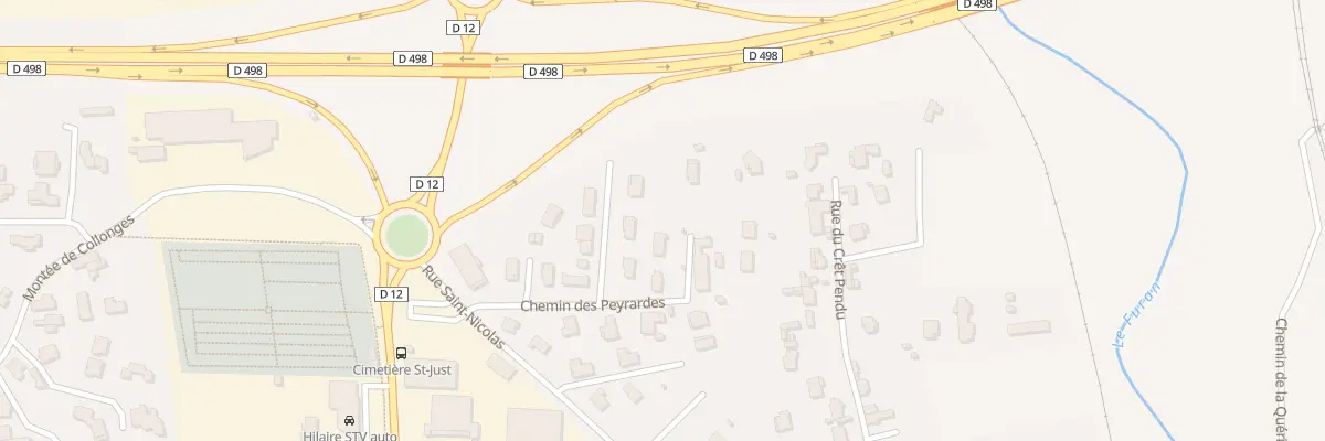 Plan du 8 Imp des Peyrardes à Saint-Just-Saint-Rambert