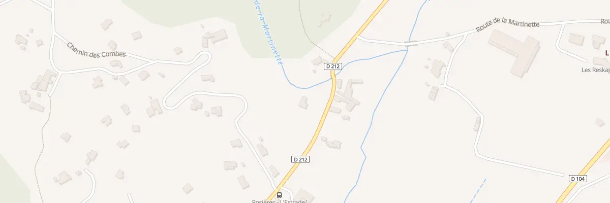 Plan du 725 Rte de Laurac à Rosières