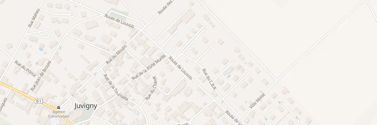 Plan du 2 Rue du CBR à Juvigny