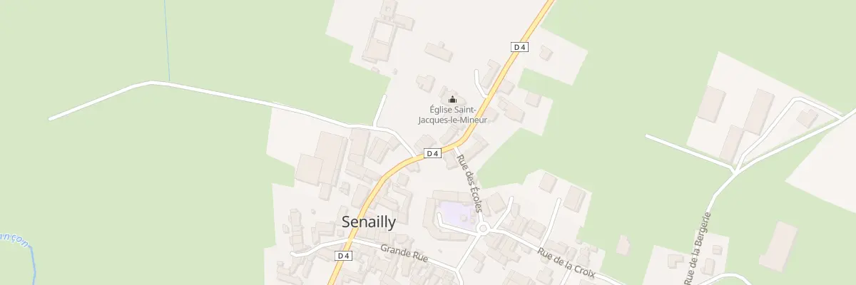 Plan du 12 Rue du Val d’Armançon à Senailly