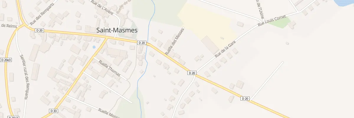 Plan du 7B Av Saint Maur des Fosses à Saint-Masmes