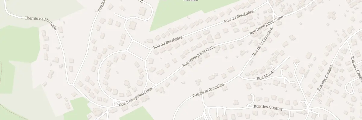 Plan du 68 Rue Irène Joliot-Curie à Fraisses