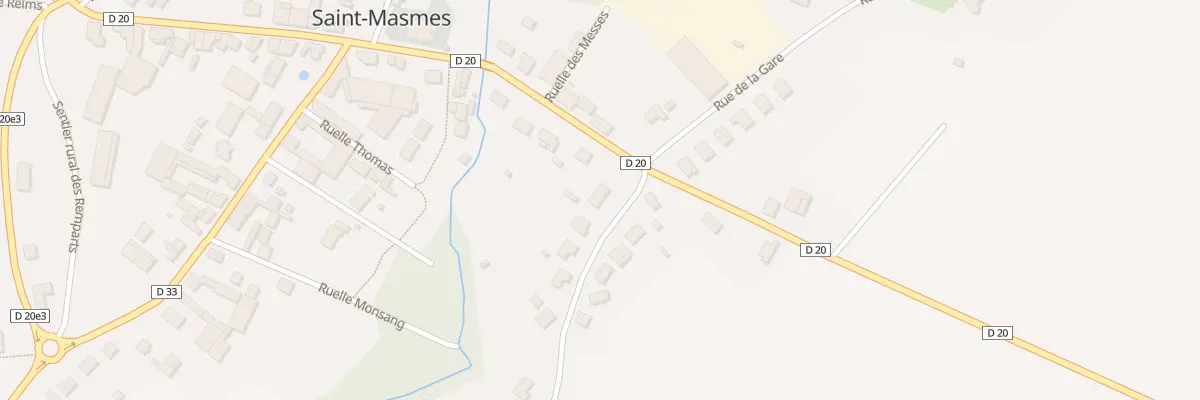 Plan du 2 Pch Petit Chemin d’Epoye à Saint-Masmes