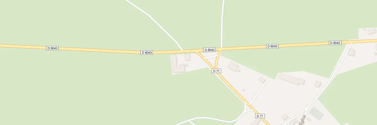 Plan du 5002 Rte Departementale N 8043 à Auge