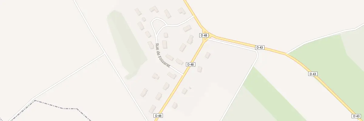 Plan du 13 Rue de Fosseret à Rouilly-Sacey