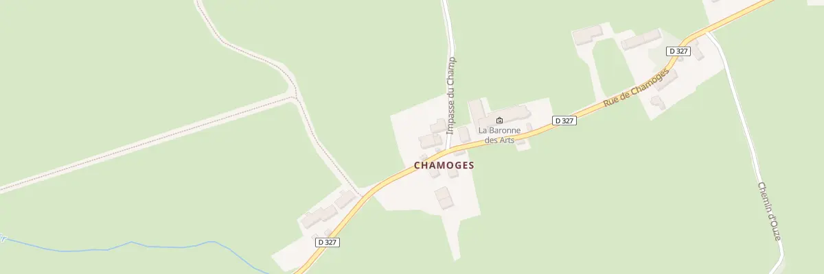 Plan du 5139 Chamoges à Baron