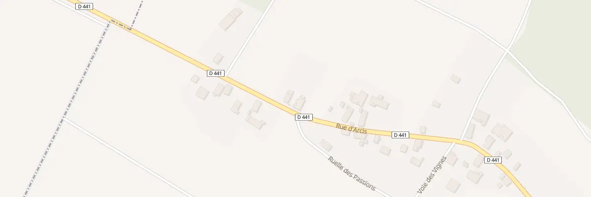 Plan du 7 Rue d’Arcis à Chaudrey