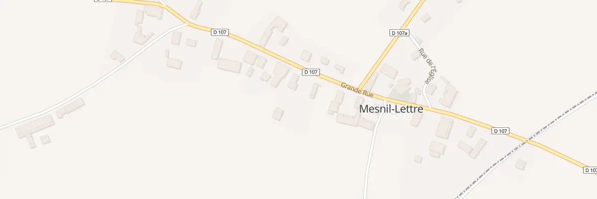 Plan du 13 Gr Grande Rue à Mesnil-Lettre