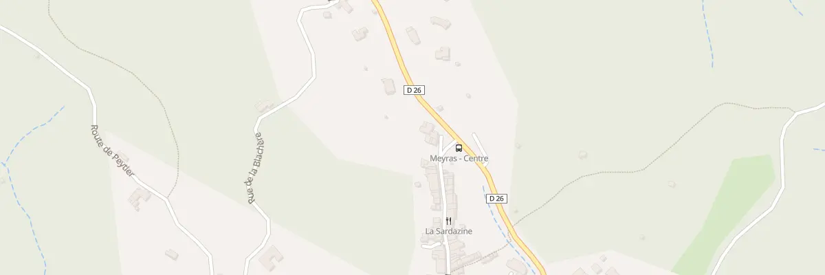 Plan du 5740 Pl de l’Alambic à Meyras