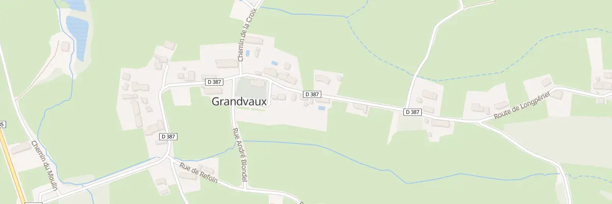 Plan du 5033 Terre du Verne à Grandvaux