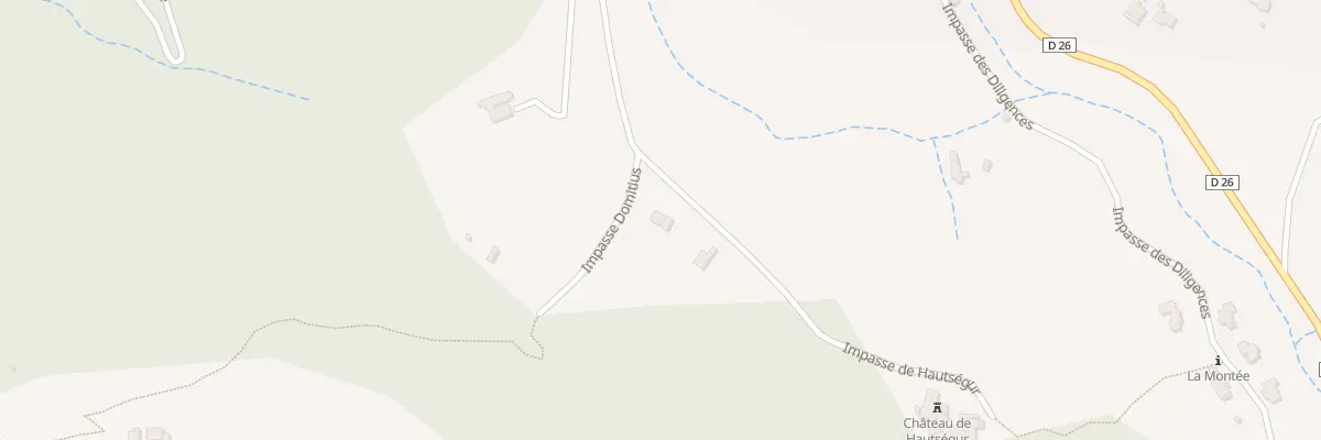 Plan du 5439 Salson à Meyras