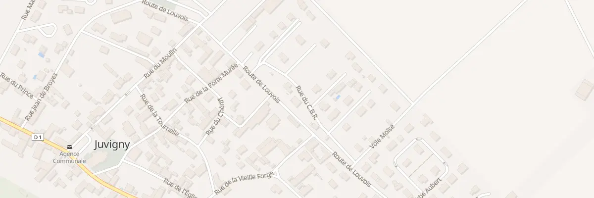 Plan du 5265 Rte de Louvois à Juvigny