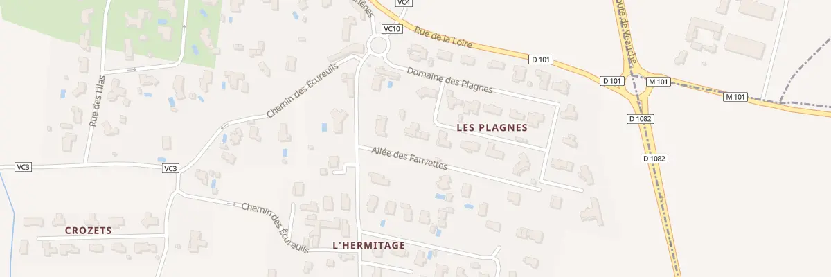 Plan du 2 Dom des Plagnes à Rivas