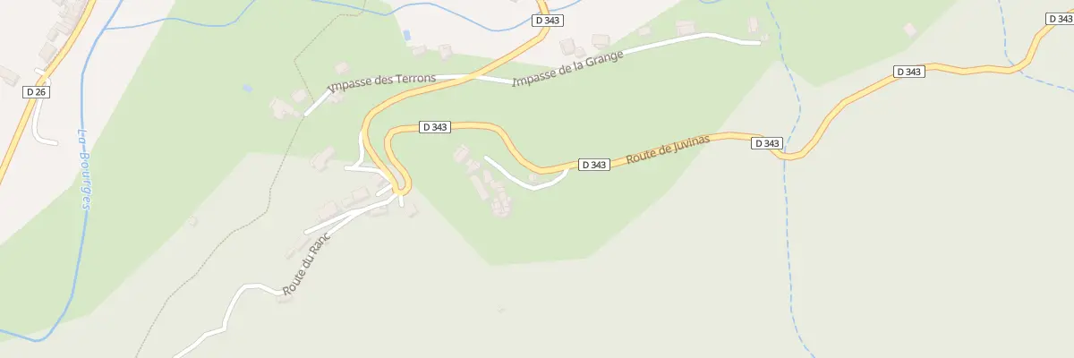 Plan du 5020 Le Pouget et Terrons à Saint-Pierre-de-Colombier