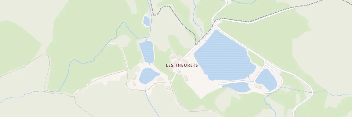 Plan du 5099 Les Theurets à Uchon