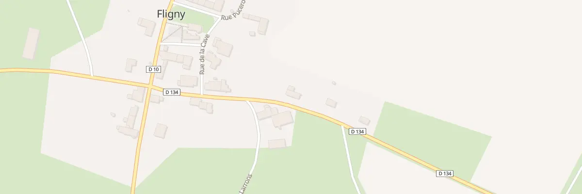 Plan du 11 Rte de Tarzy à Fligny