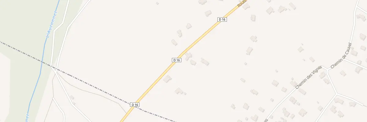 Plan du 473 Rte d’Ales à Rivières