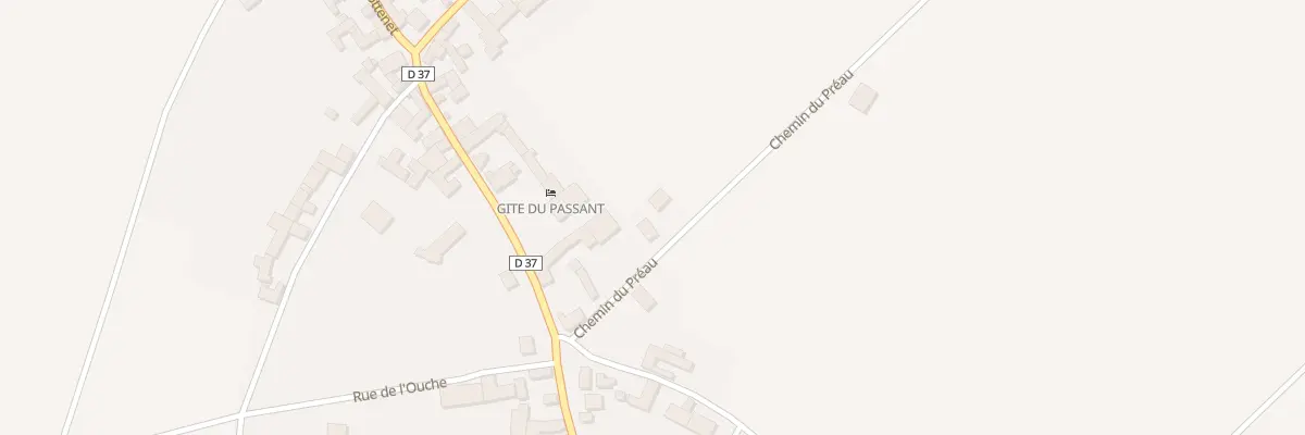 Plan du 7 Che du Preau à Bragelogne-Beauvoir
