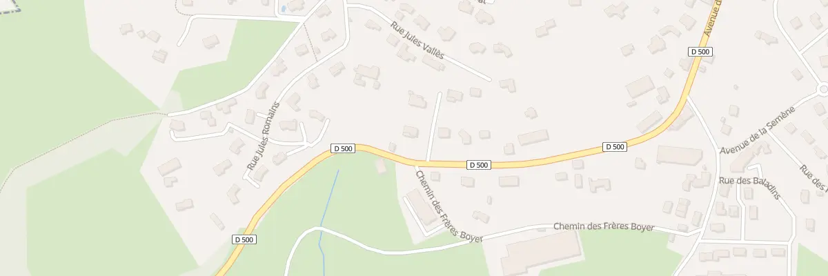 Plan du 1 Imp Robert Sabatier à Saint-Didier-en-Velay