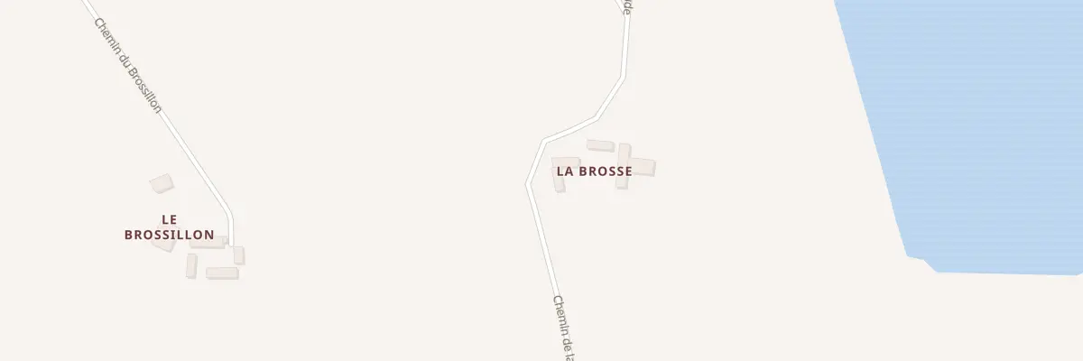 Plan du 5000 La Brosse à Valeille