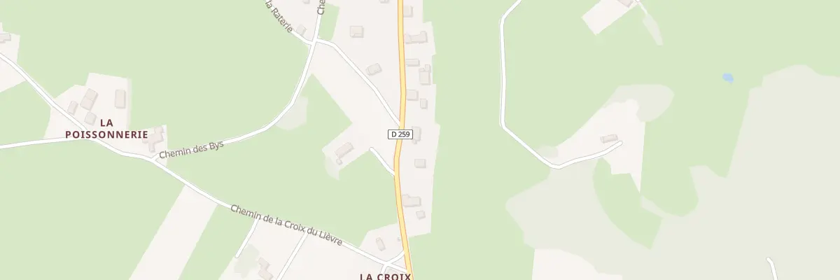 Plan du 3263 Rte d’Arcinges à Coublanc