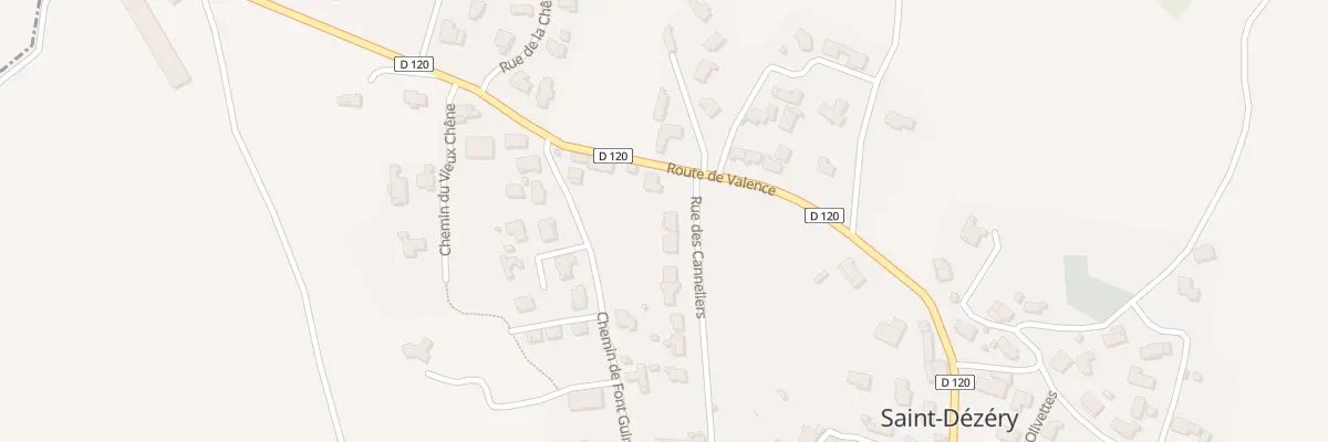 Plan du 5001 Lot le Clos des Amandiers à Saint-Dézéry