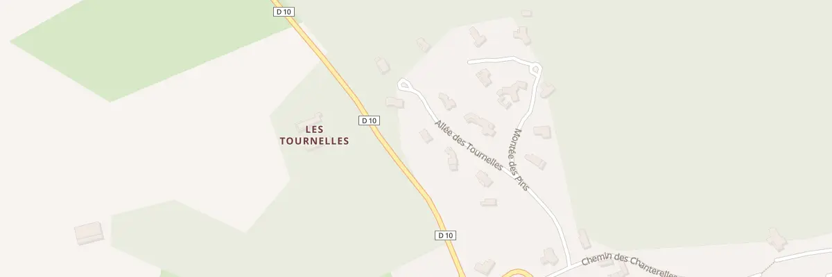 Plan du 121 All des Tournelles à Salvizinet