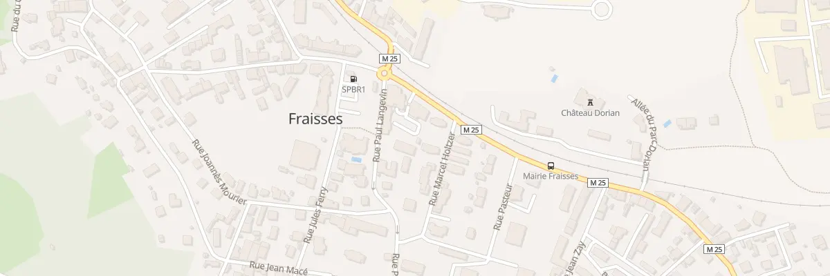 Plan du 2 Rue Jean Padel à Fraisses