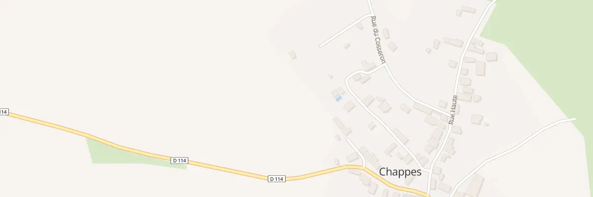 Plan du 4 Imp de la Croyette à Chappes