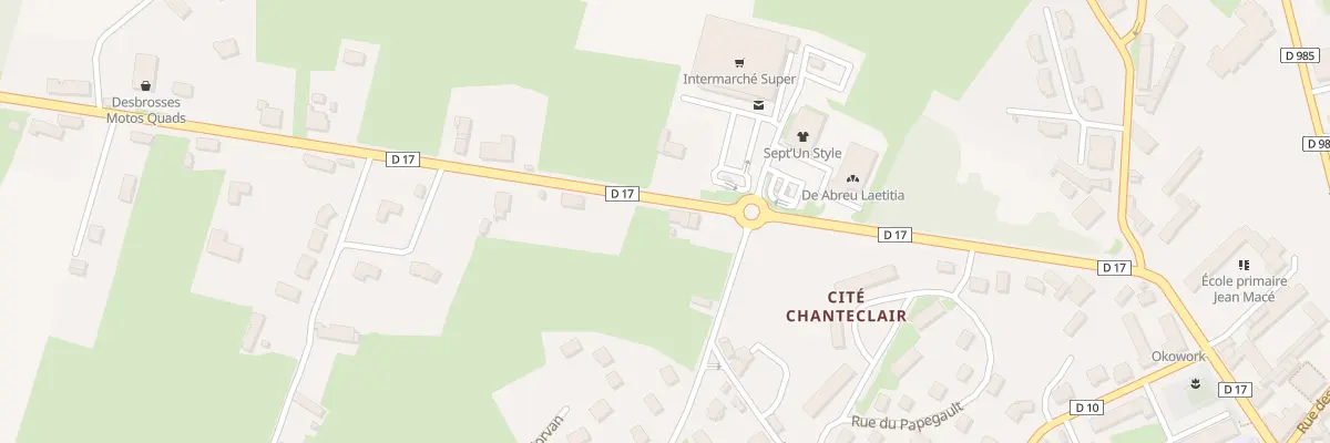 Plan du 13 Av du 8 Juin 1944 à Charolles
