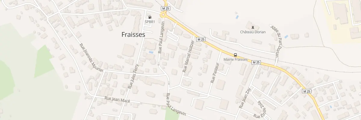 Plan du 5 Rue Marcel Holtzer à Fraisses