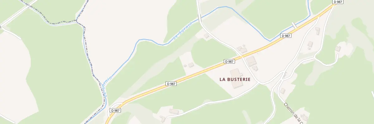 Plan du 1694 Rte Rd 987 à Chassigny-sous-Dun