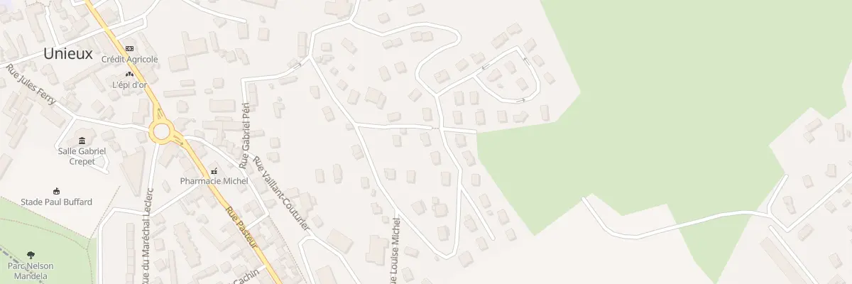 Plan du 4 Rue des Tilleuls à Unieux