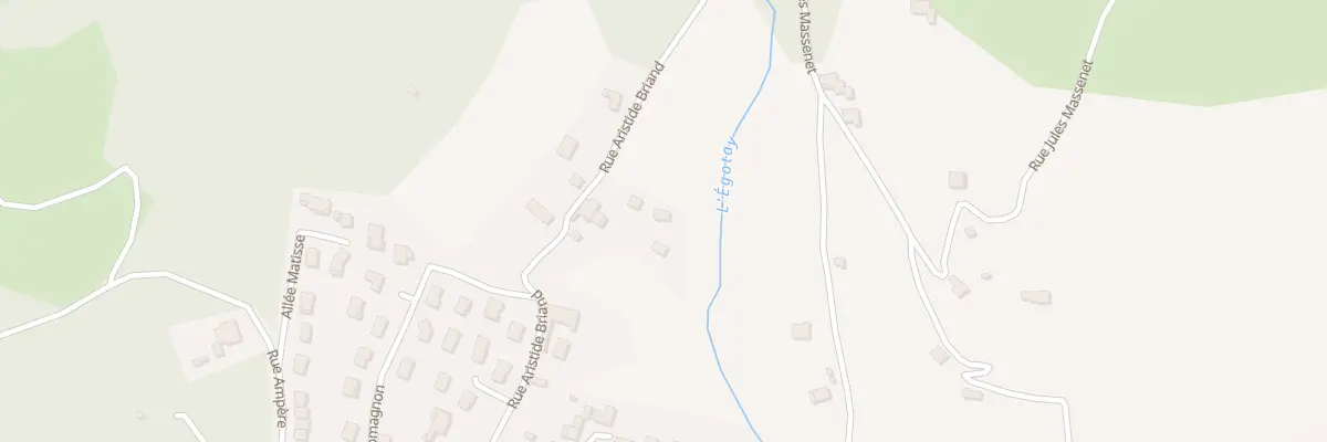 Plan du 26 Rue Aristide Briand à Unieux